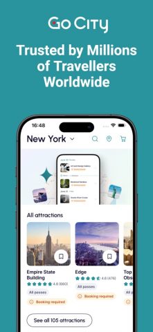 Go City -Travel Plan & Tickets для iOS — скриншот 1
