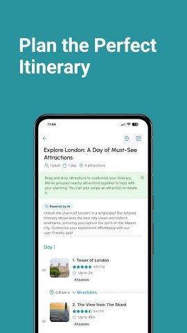 Go City: Travel Plan & Tickets для Android — скриншот 5