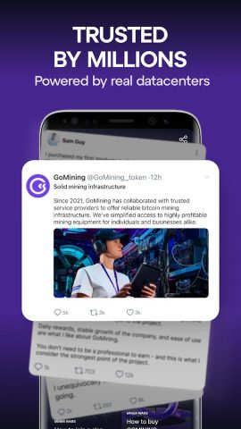 GoMining: BTC Майнинг, Награды для Android — скриншот 5
