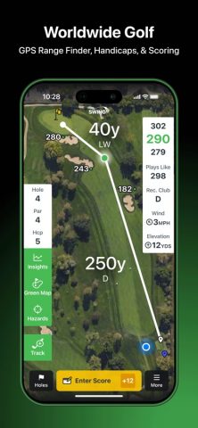 Golf GPS & Scorecard by SwingU для iOS — скриншот 1