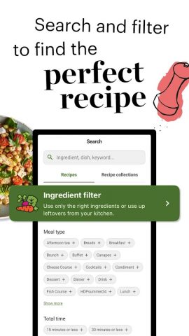 Good Food: Recipe Finder для Android — скриншот 2