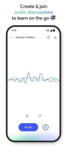 Google NotebookLM для Android — скриншот 4