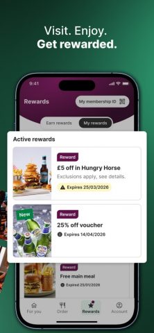 Greene King Pubs & Restaurants для iOS — скриншот 2