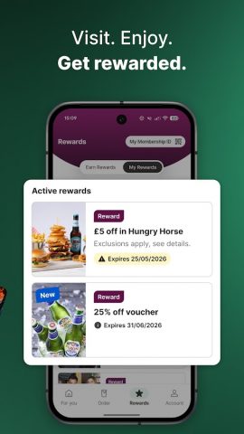 Greene King Pubs & Restaurants для Android — скриншот 2
