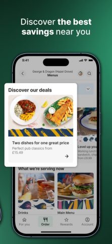 Greene King Pubs & Restaurants для iOS — скриншот 4