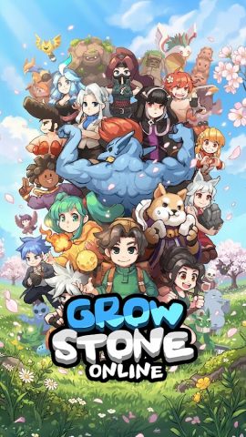GrowStone Online: pixel MMORPG для Android — скриншот 1