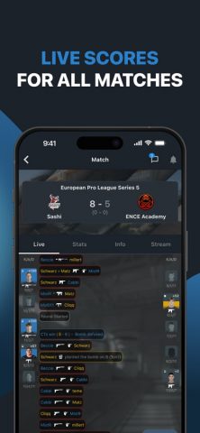 HLTV – CS2 matches & coverage для iOS — скриншот 3