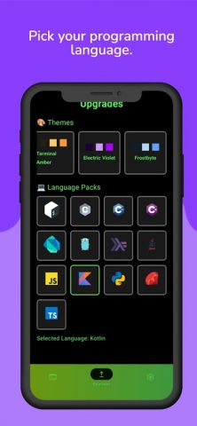 Hacker Code Typer для Android — скриншот 2