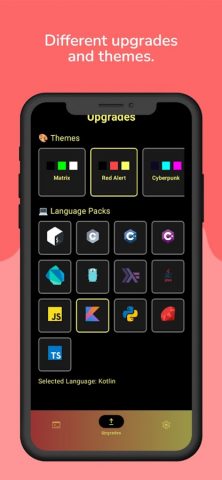 Hacker Code Typer для Android — скриншот 3