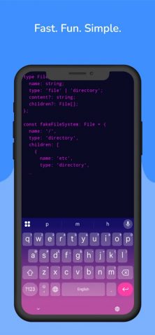 Hacker Code Typer для Android — скриншот 4
