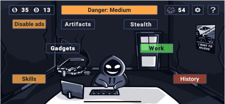 Hacker Simulator. Hacking Game — скриншот 1