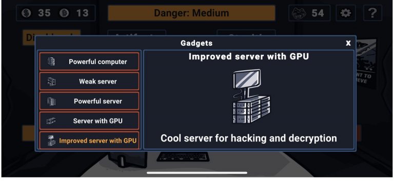 Hacker Simulator. Hacking Game — скриншот 4