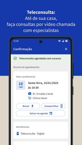 Hapvida NotreDame для Android — скриншот 3
