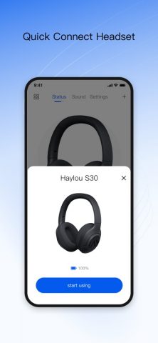 Haylou Sound для iOS — скриншот 3