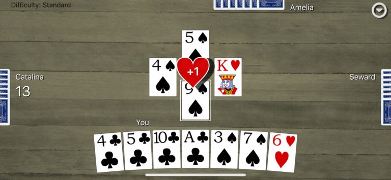 Hearts Card Classic для iOS — скриншот 4