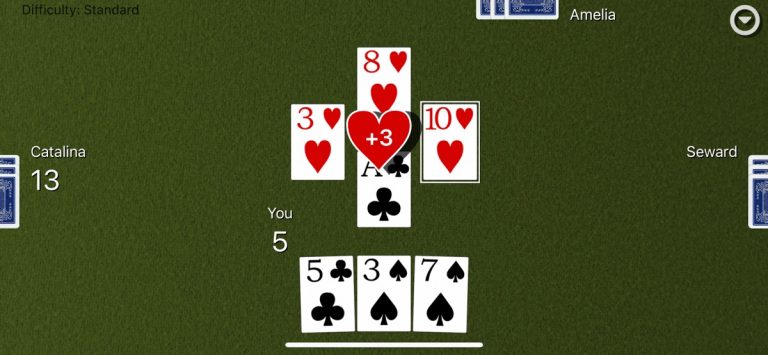 Hearts Card Classic для iOS — скриншот 5