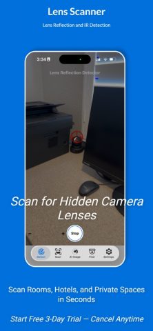 Hidden Camera Detector для iOS — скриншот 5
