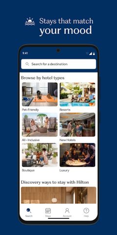 Hilton Honors: Book Hotels для Android — скриншот 2
