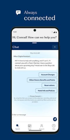 Hilton Honors: Book Hotels для Android — скриншот 3