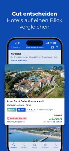 HolidayCheck — Urlaub & Reisen для iOS — скриншот 5