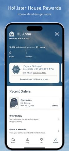 Hollister Co. для iOS — скриншот 2