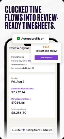 Homebase: Scheduling & Payroll для Android — скриншот 4