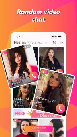 Honeycam Chat-Live Video Chat для Android — скриншот 1