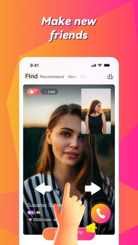 Honeycam Chat-Live Video Chat для Android — скриншот 2