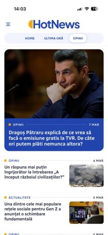 HotNews.ro для iOS — скриншот 4