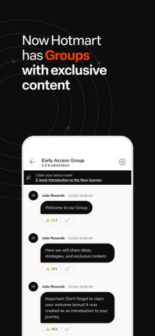 Hotmart для iOS — скриншот 1