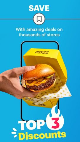 HungerStation — Food Delivery для Android — скриншот 3