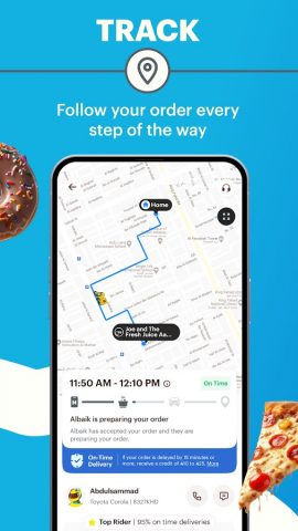 HungerStation — Food Delivery для Android — скриншот 5