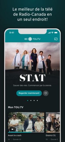 ICI TOU.TV для iOS — скриншот 4