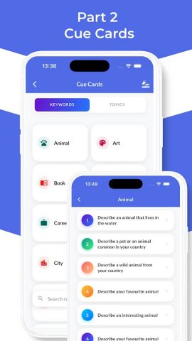 IELTS Speaking Mastery для Android — скриншот 3