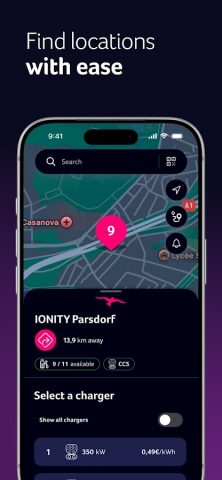 IONITY для Android — скриншот 4