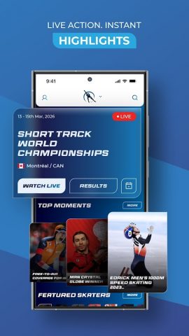 ISU Home of Skating Official для Android — скриншот 3