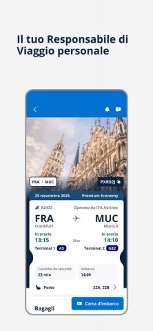 ITA Airways для iOS — скриншот 2