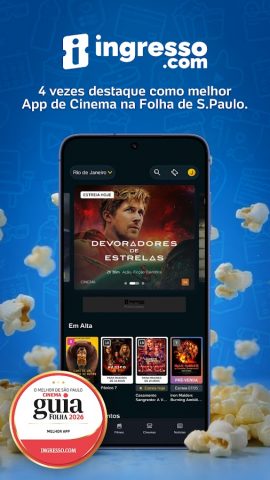 Ingresso.com — Filmes + Cinema для Android — скриншот 2