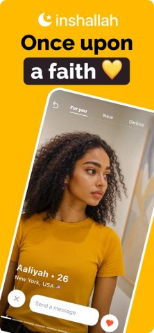 InshAllah: Halal Muslim Dating для iOS — скриншот 1