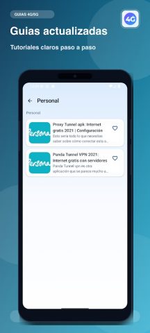 Internet gratis? Guia 4G/5G для Android — скриншот 3