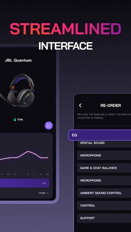 JBL Quantum для Android — скриншот 5