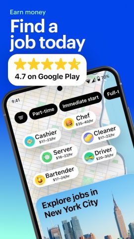 JOB TODAY: Hire & Find Jobs для Android — скриншот 1