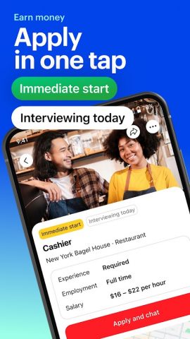 JOB TODAY: Hire & Find Jobs для Android — скриншот 2