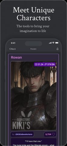 Janitor AI — Official App для Android — скриншот 3
