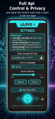 Jarvis Assistant для Android — скриншот 5