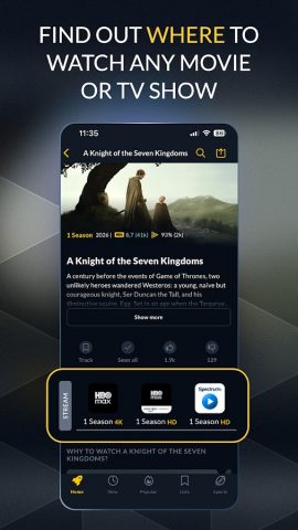 JustWatch — Streaming Guide для Android — скриншот 3