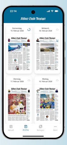 KStA E-Paper для Android — скриншот 2