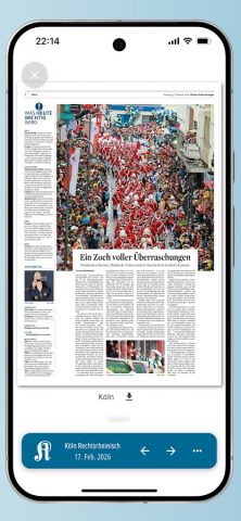 KStA E-Paper для Android — скриншот 3