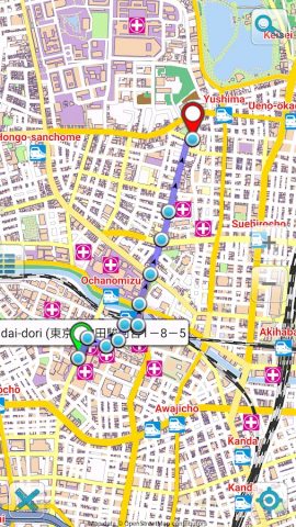 Карта Токио офлайн для Android — скриншот 5