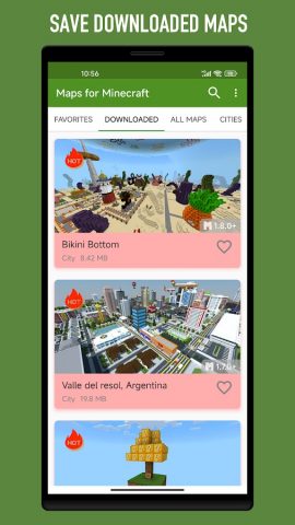 Карты Моды для Minecraft PE для Android — скриншот 2